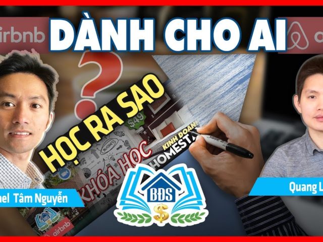 KHÓA HỌC KINH DOANH HOMESTAY AIRBNB : DÀNH CHO AI & HỌC RA SAO – HVBDS.COM