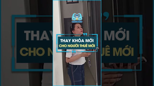 Có cần thay khóa mới cho người thuê mới #hocvienbatdongsan